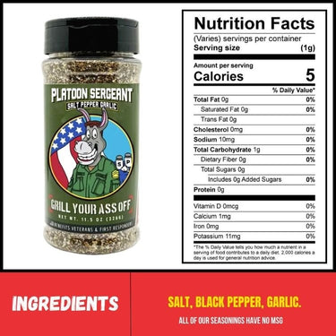 Platoon Sergeant Seasoning - The Pepper Pantry (Formerly Marie Sharp's)